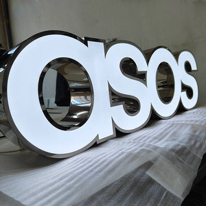 Insegna LED Personalizzata per Negozi, Segnaletica da Tavolo in Acrilico, Lettere Luminose per Banconi e Scrivanie - Product Image 2