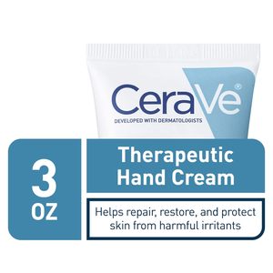 Crema de manos terapéutica 100% estadounidense con ácido hialurónico y niacinamida sin fragancia, 3 onzas, para piel sensible - Product Image 6