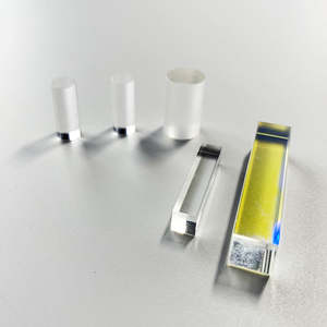 Lentille de tige collée endoscopique médicale optique à quartz haute température de 18mm pour endoscope - Product Image 1