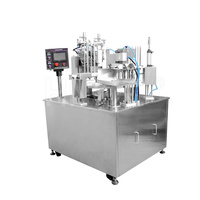 Machine de remplissage et de scellement de tasse de cube de crème glacée de paquet de gelée de sauce aux pommes d'emballage quantitatif automatique de condiment de HNOC