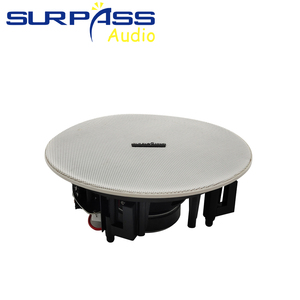 C525F Coaxial sin marco en altavoces de techo para sistema PA estéreo doméstico 25W altavoz de carga de graves columna auditiva - Product Image 2