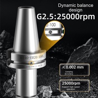 Porte-outil d'équilibrage dynamique haute précision BT40/BT30/BT50 ER325 pour tour CNC et centre d'usinage Fabriqué en Chine