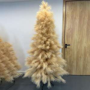 Venta al por Mayor a Precio de Fábrica, Árboles de Hierba de Pampas Artificiales de 3 pies, 4 pies, 5 pies, 7 pies y 8 pies - Product Image 5