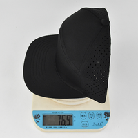 Gorra Deportiva Wins Flying de Alta Calidad, 100% Poliéster, Cierre a Presión, Impermeable, con Orificios Cortados con Láser Personalizados, Logotipo Bordado