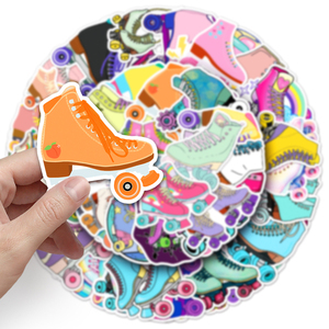 50 cái nhà máy bán buôn thủy triều chơi phim hoạt hình tùy chỉnh Sticker graffiti trang trí con lăn Skate Sticker - Product Image 6