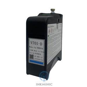 Cartouche de solvant de maquillage originale et compatible V701‑D V705‑D V706‑D de 750 ml pour imprimante CIJ série Vj 1000 - Product Image 2