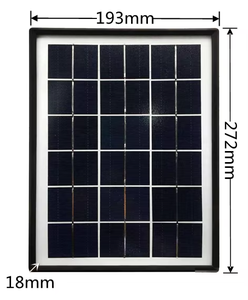 <b>Solar</b> <b>Generator</b> Kit <b>Solar</b> Panel 5W Battery Capacity 4Ah LED Bulb 3W*3PCS <b>Solar</b> Torch - Product Image 6