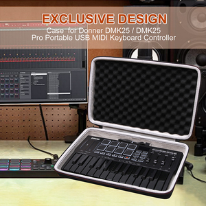 Estuche Rígido de Transporte Portátil, Estuche Protector de EVA para Controlador de Teclado para Controlador de DJ - Product Image 2
