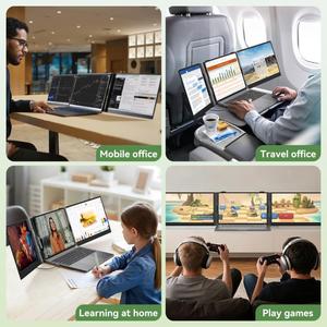 Nouveauté Blackview DCM8 Pro Moniteur portable à double écran de 15,3 pouces pour ordinateurs portables de 14 à 17,3 pouces - Product Image 6