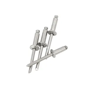 Attaches en acier inoxydable SS304 Rivets pour stores ouverts en aluminium Rivets pour stores ouverts en aluminium Rivets pour stores ouverts en aluminium