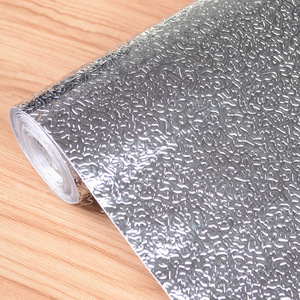 Aixin Aluminum Foil <b>Paper</b> 5m 10m <b>Orange</b> Peel Texture Waterproof Oil Proof Self Adhesive Cabinet Mat Kitchen Wallpaper - Product Image 1