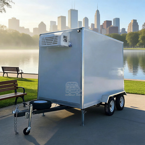 Refrigerator Cooling <b>Trailer</b> Semi <b>Trailer</b> High Capacity Refrigerated Cold <b>Trailer</b> Cooler Refrigerator for Mini Food <b>Trailers</b> - Product Image 5