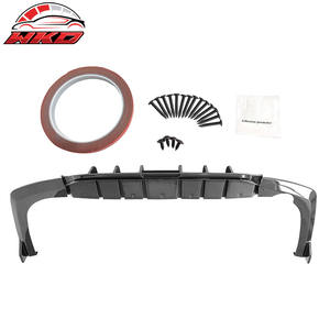 Pour Kia K5 2021-2024 GT-Line, 3 pièces, diffuseur de pare-chocs arrière, imitation carbone, PP, pièces automobiles de haute qualité, kit carrosserie - Product Image 6