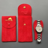Sac de rangement de montre de bijoux de voyage personnalisé pour marque Rolex personnalisé noir vert personnalisé OEM cadeau Velert pochettes de montre