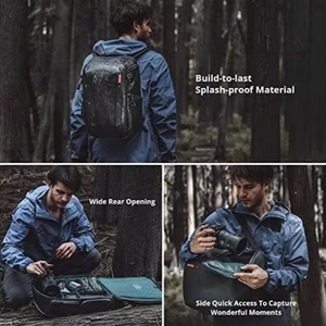 Free sample Camera Backpack, Shockproof Camera <b>Bag</b> With Tripod Strap, for <b>14</b>" <b>Laptop</b>, Camera Backpacks for Photographers - Product Image 4