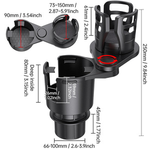 Portavasos Patentado de Fábrica Shunwei, Organizador Interior para Auto, Portavasos para Té, Portabebidas - Product Image 4