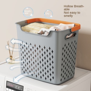 XT434 <span class=keywords><strong>Design</strong></span> cesto per vestiti <span class=keywords><strong>sporchi</strong></span>, grande cestino per la biancheria domestica, balcone bagno sporco cesto per i vestiti - Product Image 2