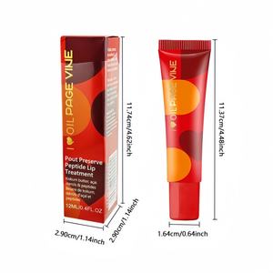 Balsem Bibir Pelembap Rasa Buah Siap Pakai, Tahan Lama, Melembapkan, Mempertebal Bibir, Perawatan Bibir Cair, Grosir - Product Image 6