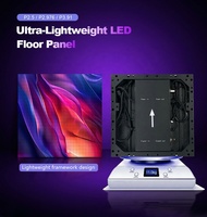 Écran LED interactif pour sol, étanche IP65, pour piste de danse immersive, mariage, boîte de nuit, magasin de détail, écran à capteur intelligent, usage commercial