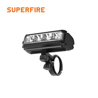Phare de vélo série BL32, lumière avant LED rechargeable, étanche IP54, en alliage d'aluminium, 5 modes, super lumineux, pour la conduite nocturne à vélo