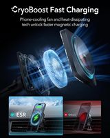 Restez au top avec la technologie CryoBoost : système magnétique HaloLock pour une expérience automobile repensée, sans souci de la charge et de la fraîcheur.