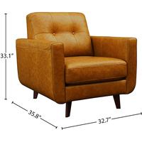 Fauteuil en cuir pour discothèque tendance