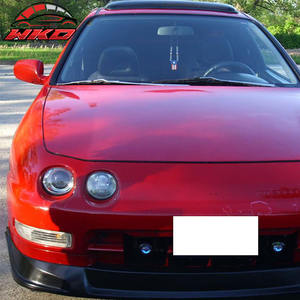 Kit de spoiler de pare-chocs avant style Type C pour Acura Integra 94-97, non peint, PU, accessoire extérieur de haute qualité - Product Image 2