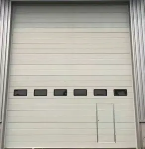 Пенополиуретановая изоляционная дверь, Высококачественная автоматическая промышленная дверь с проходной дверью