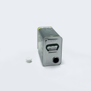 Lata Rectangular Vacía de Hojalata para Alimentos de 3 Litros para Aceite de Oliva con Tapa de Plástico - Product Image 5