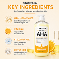 AHA Fruit Acid Bodylotion Vitamine E Vitamine C Verlichtende Hydraterende Hydroxyzuur Huidverzorgingslotion