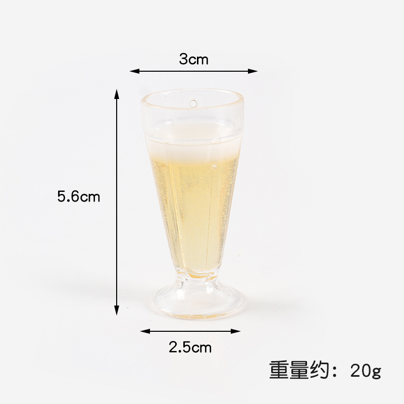 Verre à champagne - sans fermoir