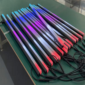 <span class=keywords><strong>Barre</strong></span> lumineuse LED RGBW à pixels 14W 64 LED, lumière LED à pixels diffuse <span class=keywords><strong>de</strong></span> couleur <span class=keywords><strong>de</strong></span> rêve, adressable RGB+Blanc pour Halloween, Noël, panneau publicitaire - Product Image 1