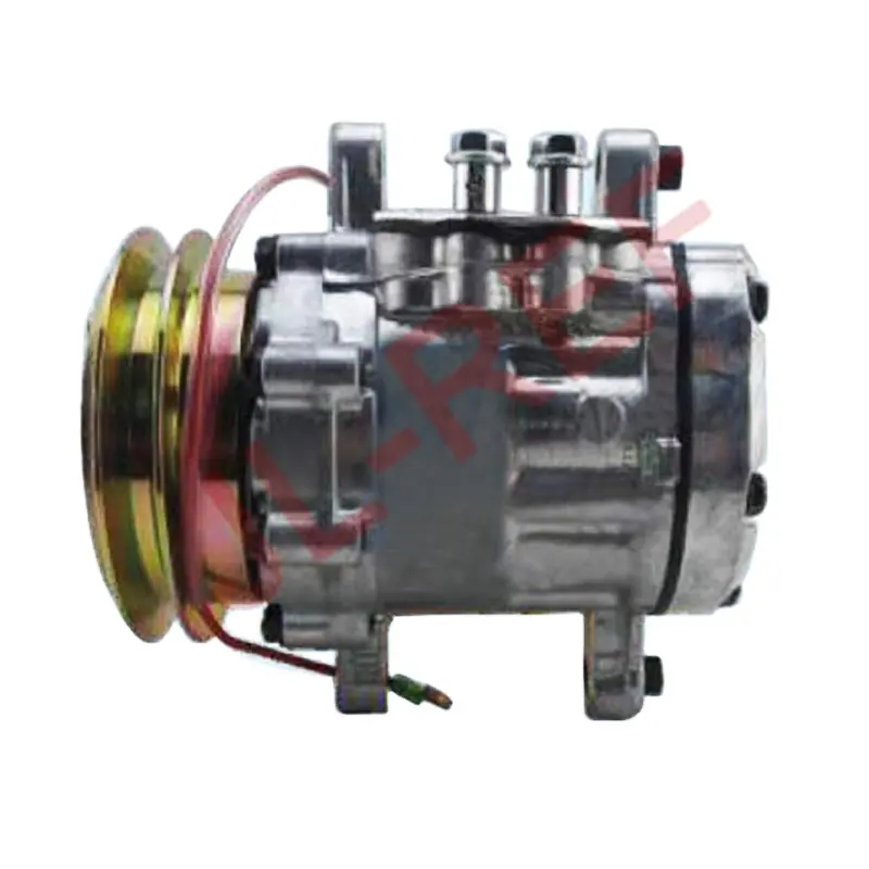 Ac Compressor 7b10 1a 115Mm 12V Standaard R404a Compressor Universele Auto Batterij Power Split Rooftop Lucht Cond Hang Yi / JL-21042