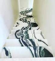 Fantaisie conception marches d'escalier en marbre