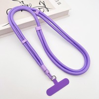 Cordon de téléphone portable long coloré, accessoires de collier, cordon polyvalent anti-perte pour smartphone, lanières bandoulière pour téléphone portable