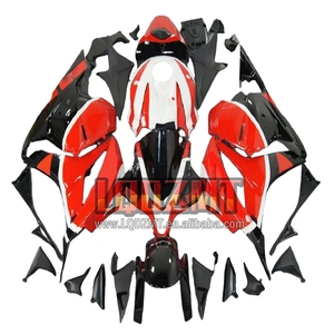 หัวฉีดสำหรับ Honda CBR600RR CBR 600RR 600 CC R F5 09 10สีแดงดำ11 12 96LQ.44 <span class=keywords><strong>CBR600</strong></span> RR 600CC <span class=keywords><strong>2009</strong></span> 2010 2011แฟริ่ง2012 - Product Image 1