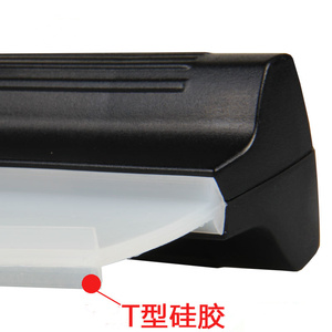 Raclette à eau pour voiture, raclette à eau flexible en silicone en forme de T de 12 pouces pour la voiture et la maison, bleue - Product Image 5