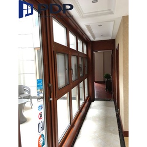 Ventana Abatible de Madera y Aluminio de Alta Gama PDP OEM, Ventana de Madera con Inclinación y Giro, Templada, Insonorizada, para Uso en Exteriores de Villas, con Certificación Energy Star - Product Image 3