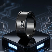 Gesundheitsüberwachungs-Smartring-Gehäuse Leeres Keramikgehäuse für Sensorchip-Installation Tragbares Gerätegehäuse RFID-Zahlungsring