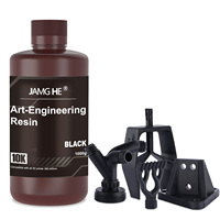 Resin Seni Teknik Mirip ABS 8K 10K, Tidak Rapuh, 405nm, Cepat Keras, untuk Printer 3D LCD/DLP/SLA, Akurat