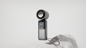 Ventilateur portable pliable <span class=keywords><strong>3</strong></span>-en-1 de 8000 mAh, multifonctionnel avec 5 vitesses de vent, ventilateur de poche pratique pour l'extérieur avec batterie externe - Product Image 3