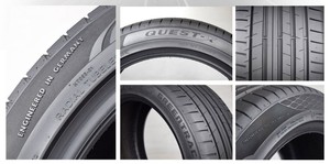 ยางรถยนต์เกรดพรีเมียม GREENTRAC QUEST-X ขนาด 225/45ZR19 ผลิตในประเทศจีน สำหรับรถยนต์นั่งส่วนบุคคล ประสิทธิภาพสูง ใช้ได้ทุกฤดู จากผู้ผลิตยางรถยนต์ - Product Image 2