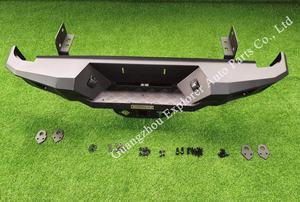 Moq กันชนเหล็กบั๊มเปอร์เหล็กกันชนสำหรับรถกระบะกันชนหน้ากันชนหลัง1ชุด - Product Image 4