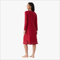 Robe de nuit pour femmes avec impressions de logo personnalisées, vente en gros de vêtements de nuit, chemises de nuit pour femmes, usine de vêtements pour femmes