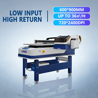 Impresora UV de Cama Plana de Formato Pequeño 6090 de Grado Comercial con Localización Visual por IA, Venta Directa de Fábrica, Dispositivo de Impresión de Alta Velocidad