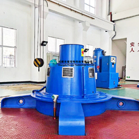 Centrale hydroélectrique Dam River 1MW 2MW 3MW, Turbine hydraulique Kaplan, Générateur hydroélectrique à axe vertical, Excitation sans balais, Acier inoxydable