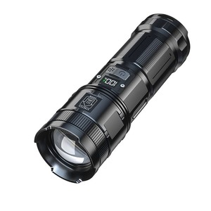 ซูมไฟฉาย LED ระยะไกลจอแสดงผลดิจิตอลเลเซอร์สีขาวแบบชาร์จไฟได้พลังงานสูงกลางแจ้งอเนกประสงค์ P90 - Product Image 2