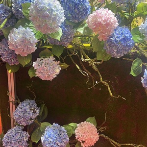 Flores de Hortensia Artificiales de Elsa, Hortensias Rosas Impresas en 3D, Decoración para el Hogar, Accesorios para Fotografía de Bodas - Product Image 3