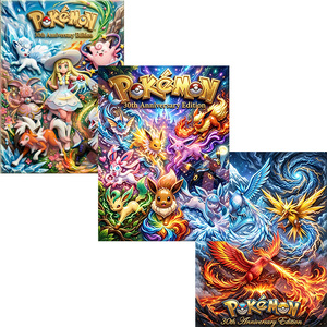 Carte de collection PY en métal texturé, carte <span class=keywords><strong>Poki</strong></span>, fan art, bande dessinée personnalisée, vente en gros, jeu de société de haute qualité, boîte mystère limitée - Product Image 4