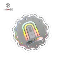 Autocollant holographique de sécurité anti-contrefaçon avec logo personnalisé en couleur pleine avec certification ISO27001